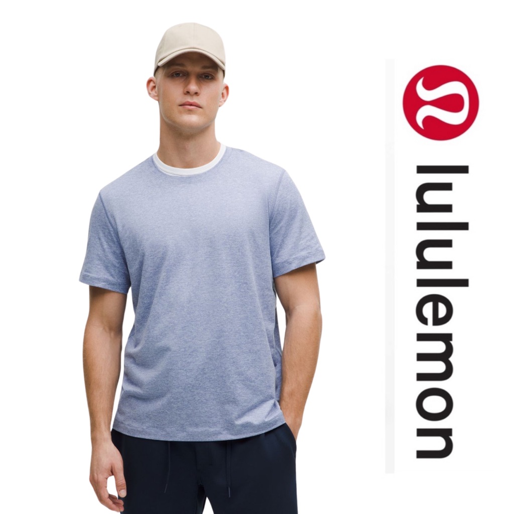 Nwt | Lululemon | Soft Jersey Short Sleeve | Xl | Hosb/Htrc (Blue)